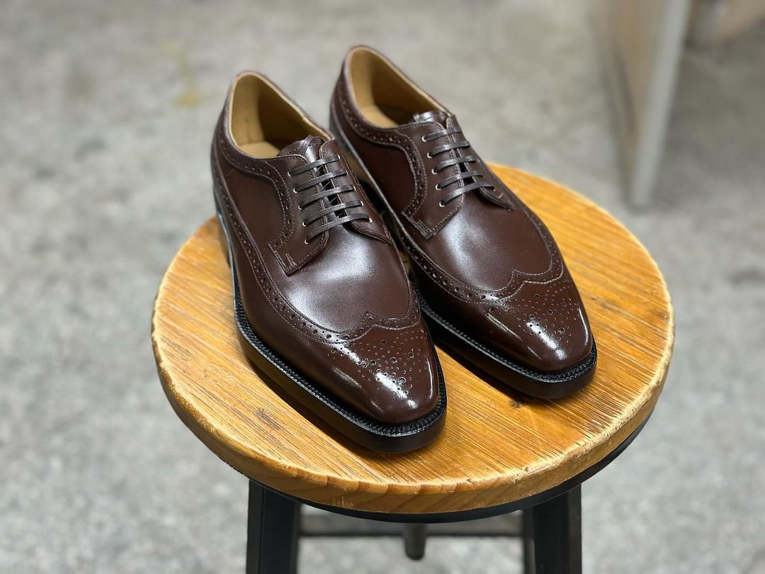 EBONSTEP - BROWN CRUST WINGTIP DERBY LACEUP