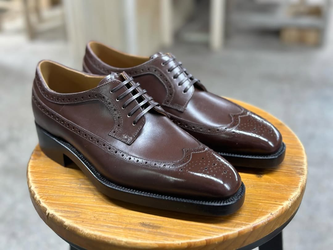 EBONSTEP - BROWN CRUST WINGTIP DERBY LACEUP