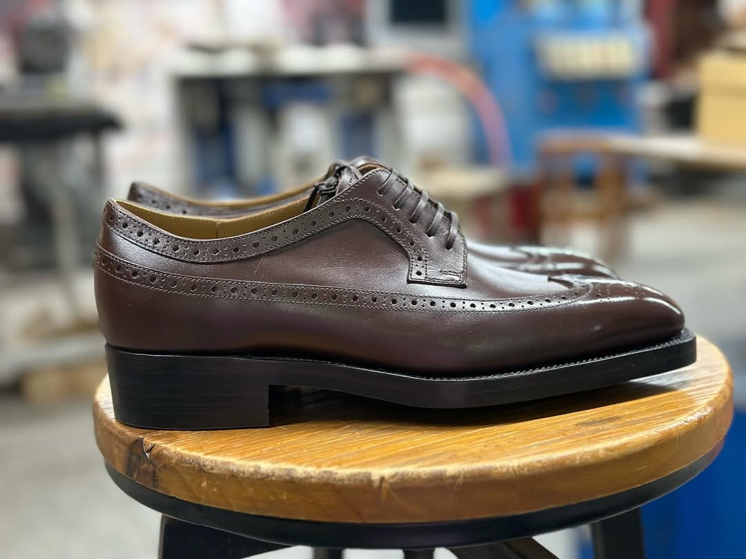 EBONSTEP - BROWN CRUST WINGTIP DERBY LACEUP