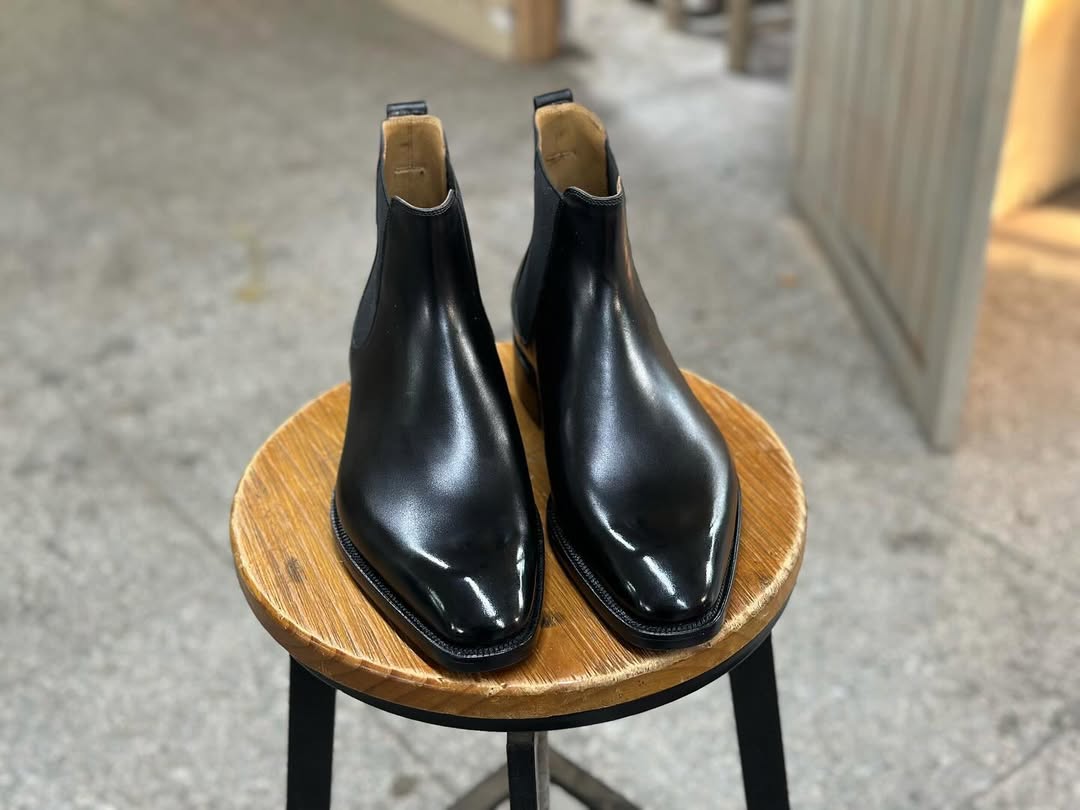 FORTIS - BLACK SLEEK FORMAL BOOTS