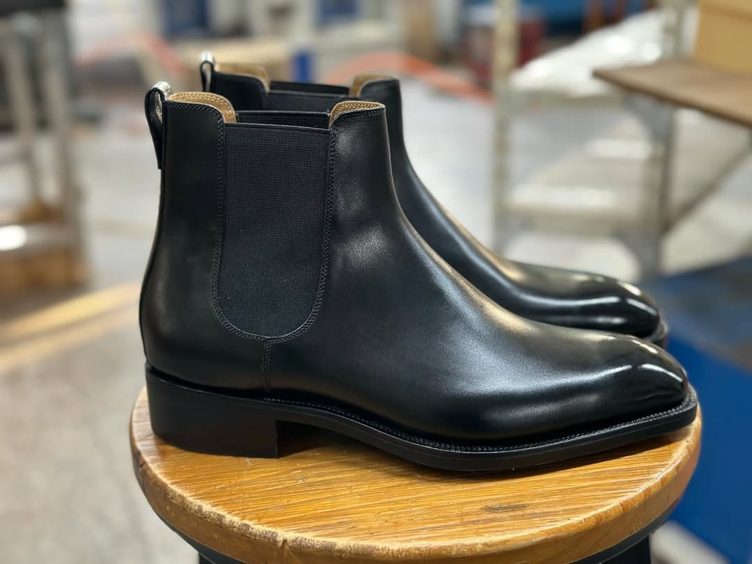 FORTIS - BLACK SLEEK FORMAL BOOTS