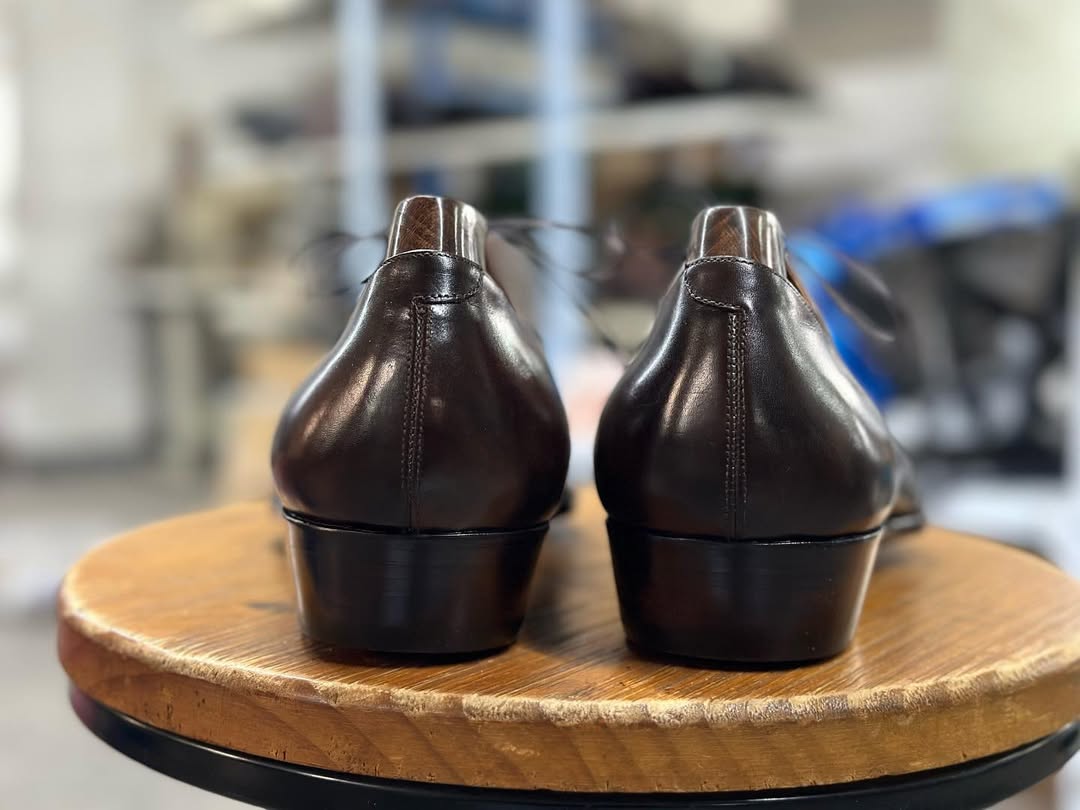 FORME - PREMIUM BROWN CAP TOE OXFORDS
