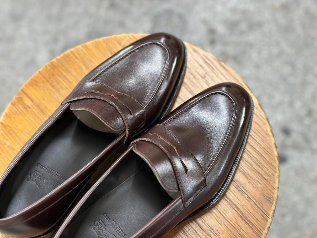 RONIN - BROWN SLEEK PENNY LOAFER