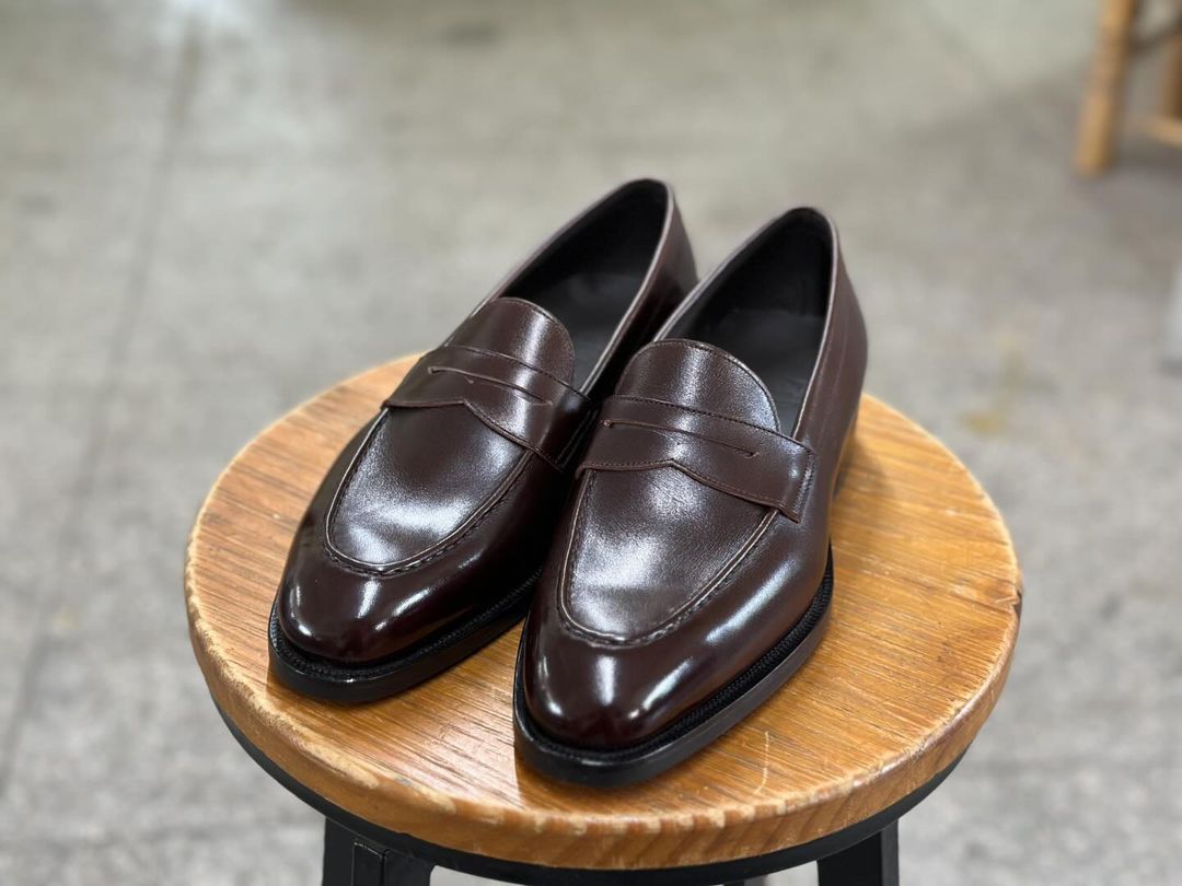 RONIN - BROWN SLEEK PENNY LOAFER
