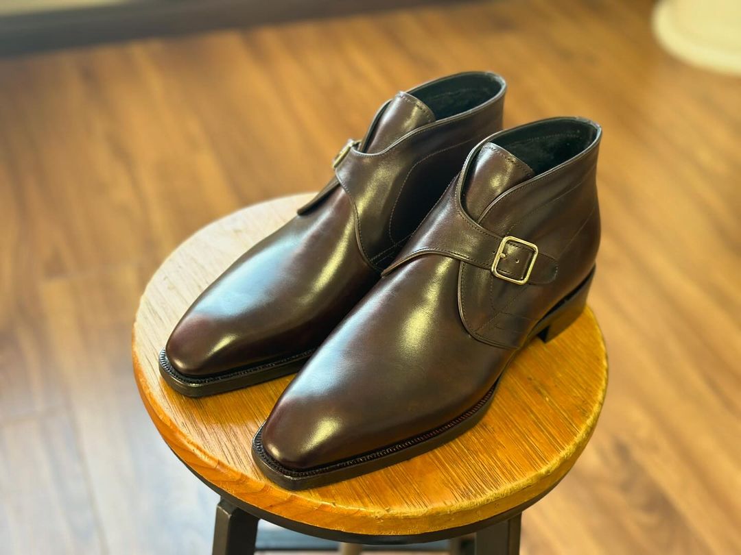 LIORA - BROWN SINGLE STRAP BOOT