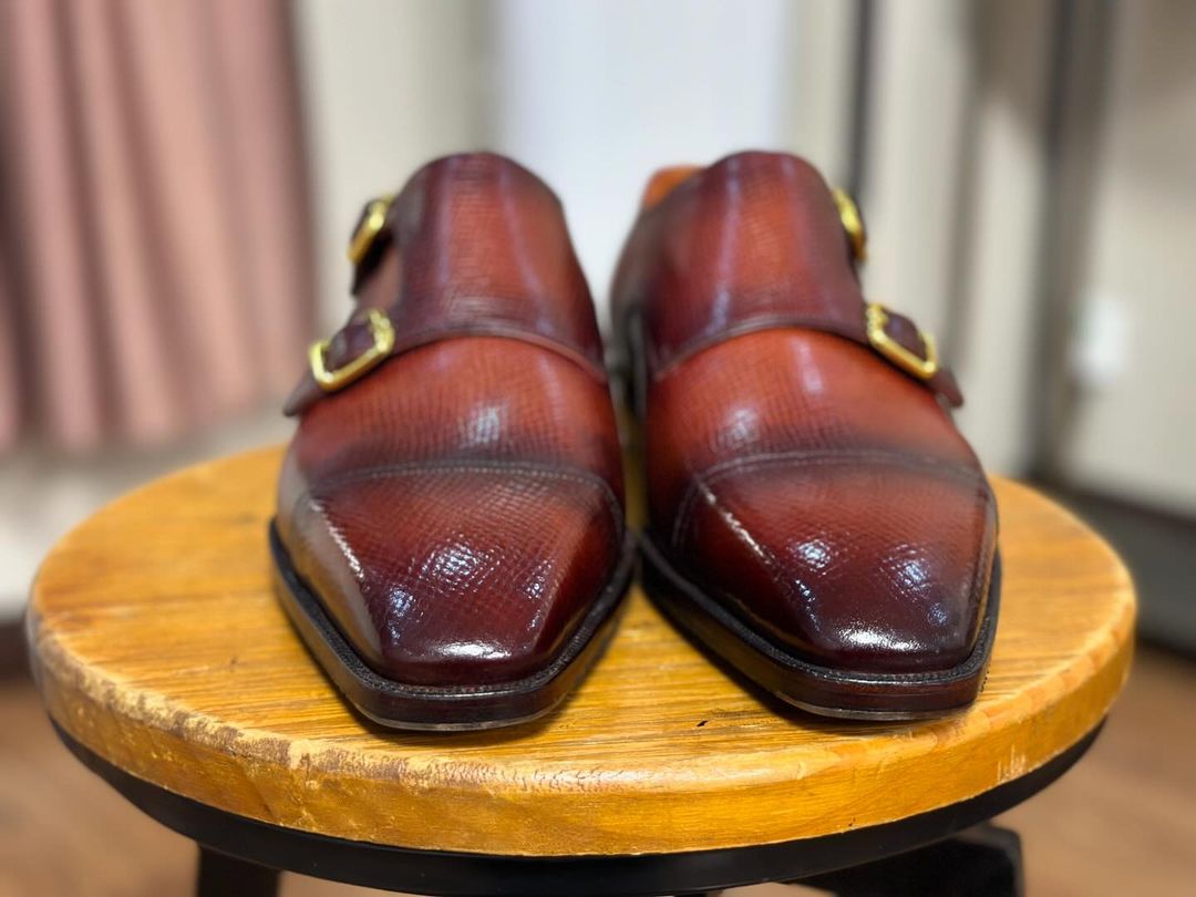 MAXIMUS - LUXURY DOUBLE TONE MONKSTRAP