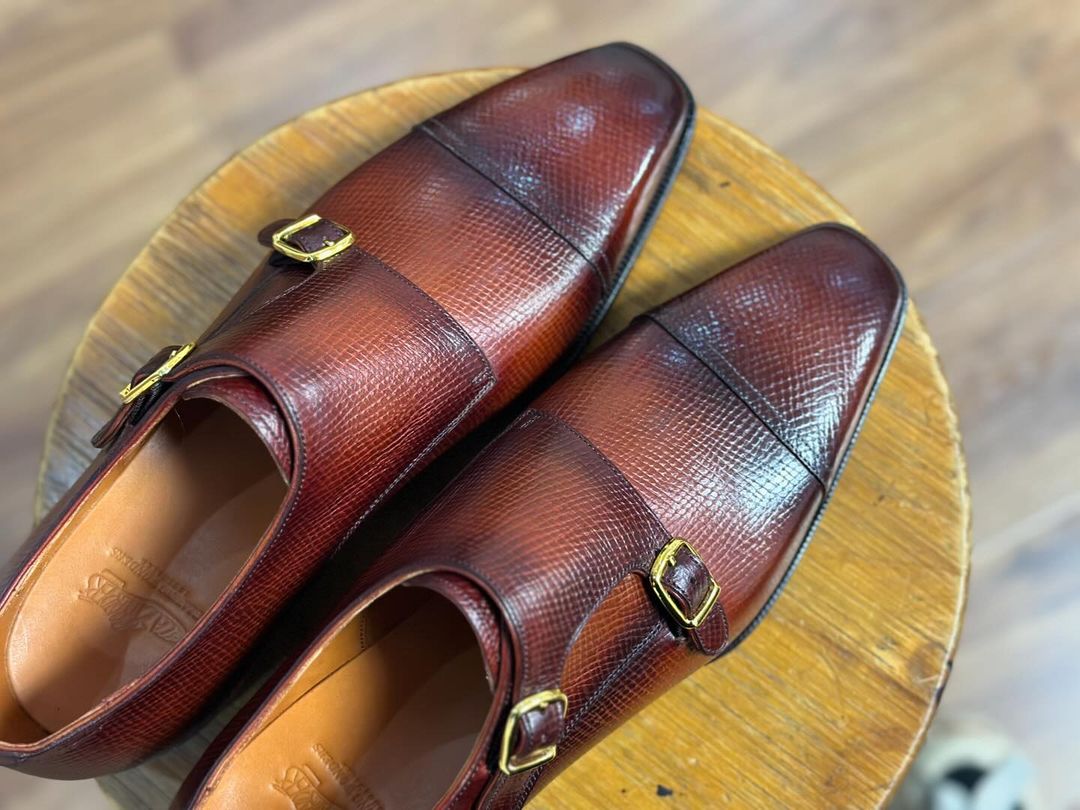MAXIMUS - LUXURY DOUBLE TONE MONKSTRAP