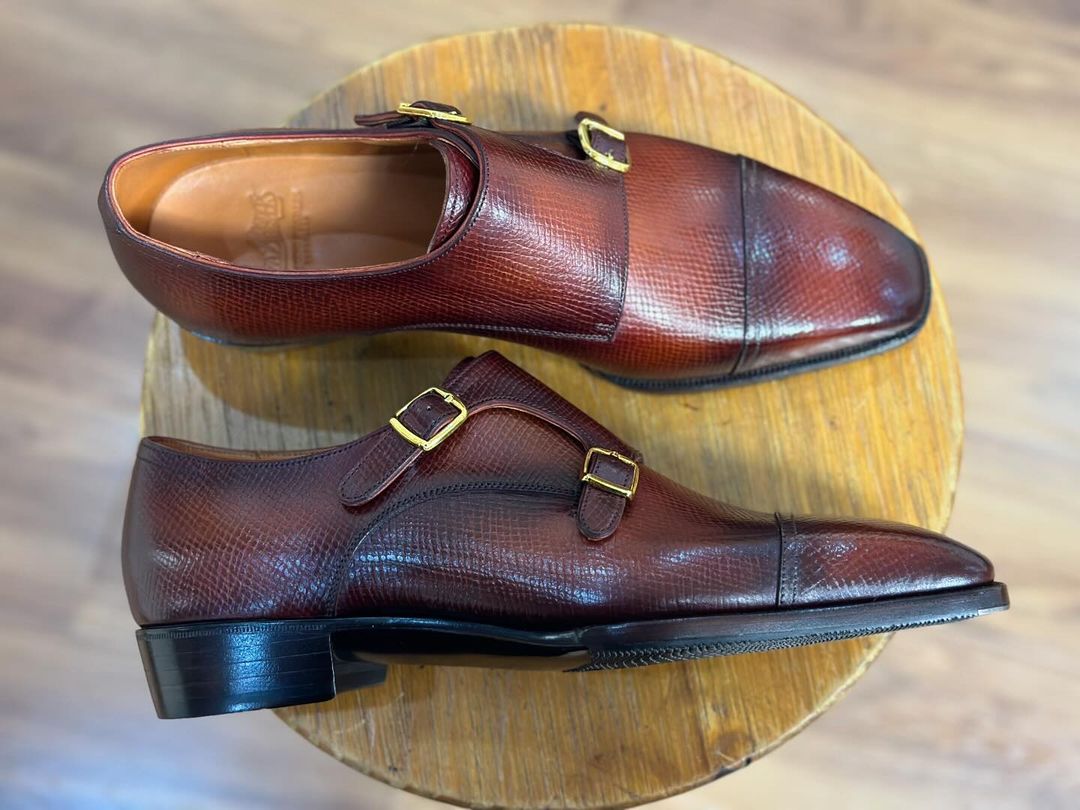 MAXIMUS - LUXURY DOUBLE TONE MONKSTRAP