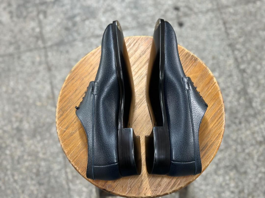 CORDIAN - BLUE  MILLED CRUST FORMAL DERBY LACEUP