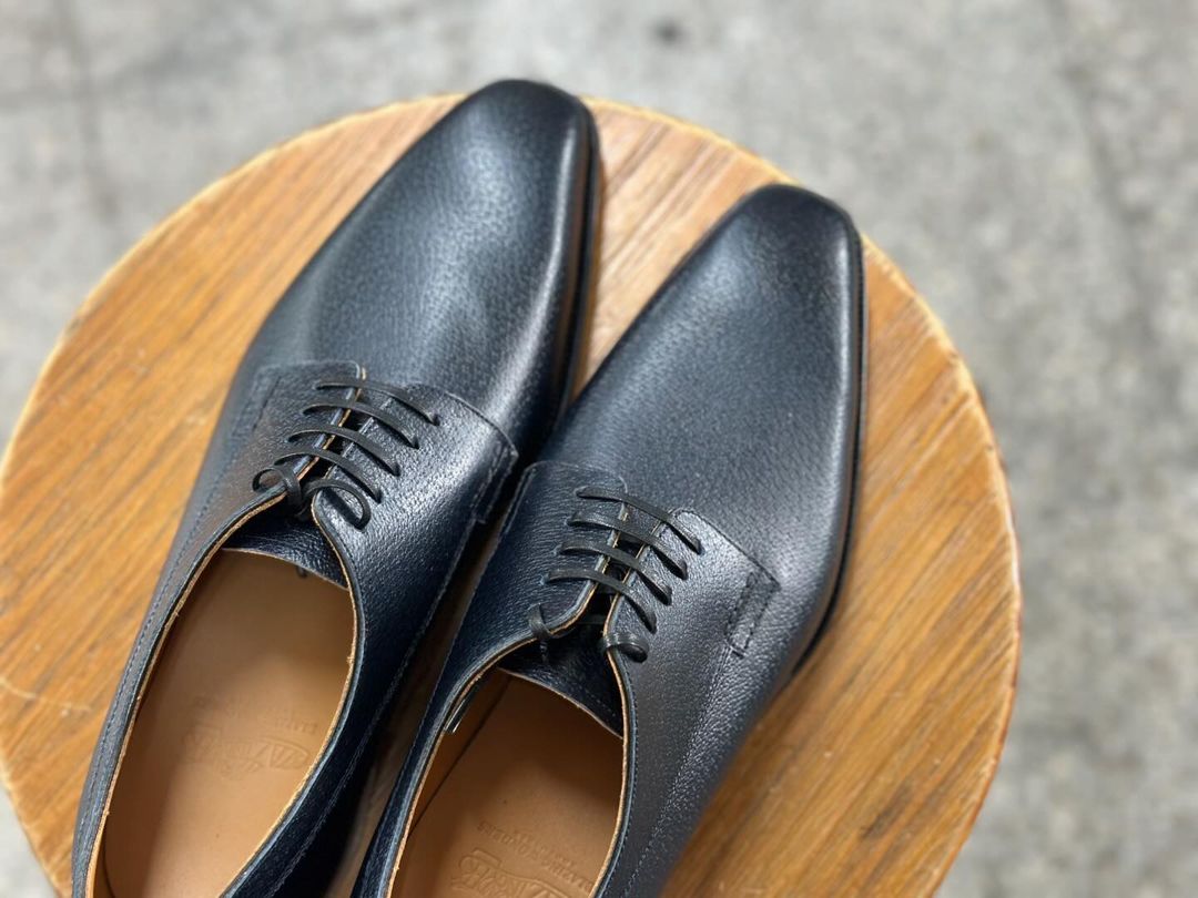 CORDIAN - BLUE  MILLED CRUST FORMAL DERBY LACEUP