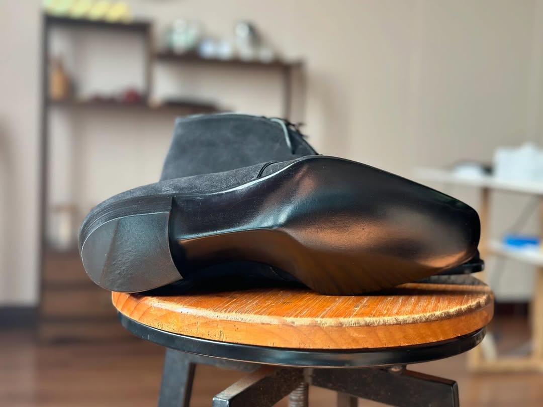 David - BLACK CHUKKA BOOTS