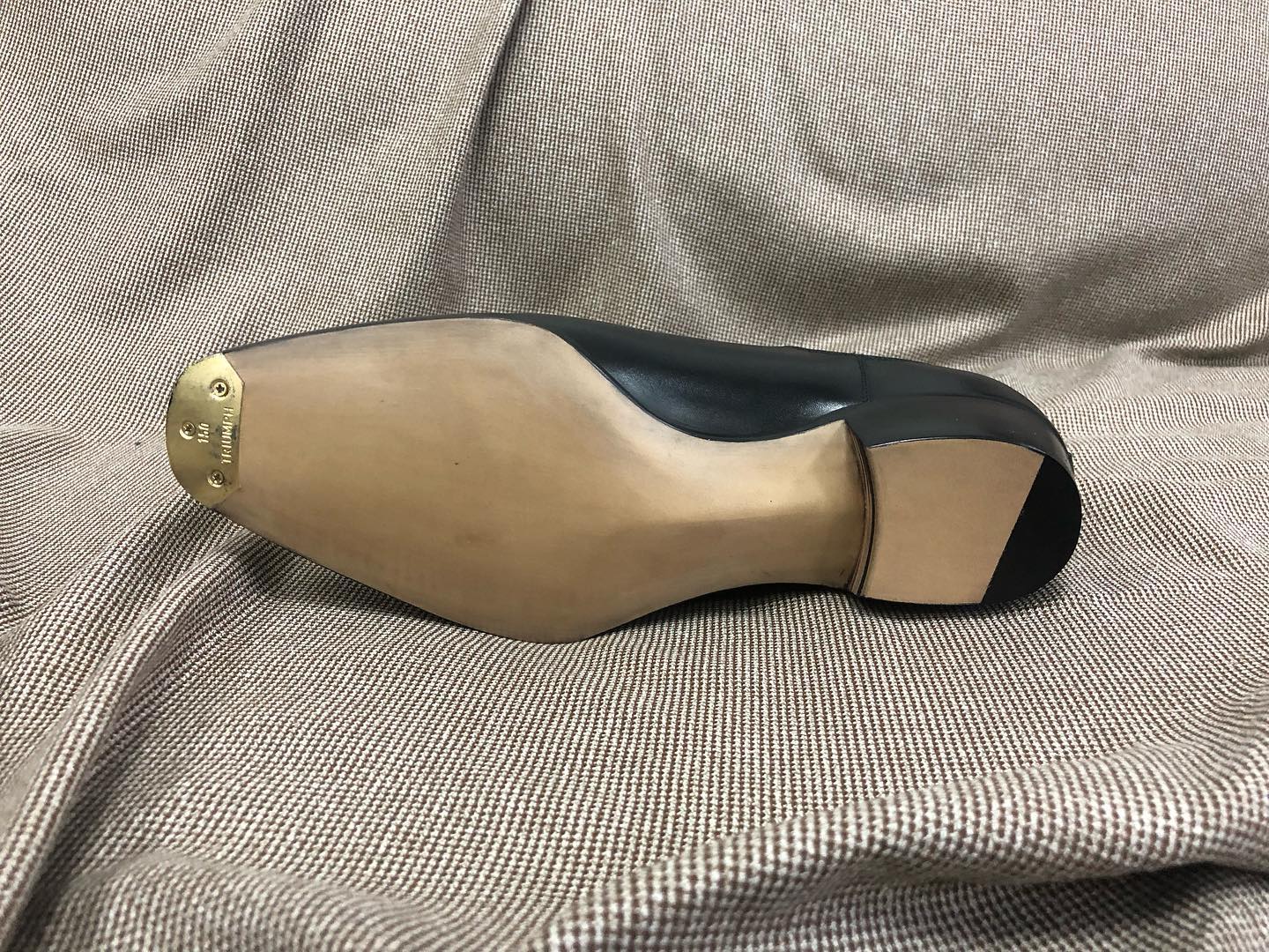 BASIL - BLACK LEATHER LONG CHELSEA BOOTS