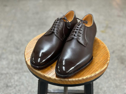 CORDIAN - BROWN CRUST FORMAL DERBY LACEUP