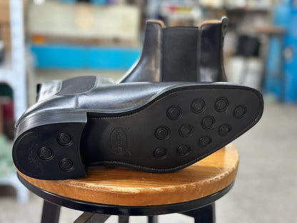 FORTIS -  BLACK SLEEK FORMAL BOOTS