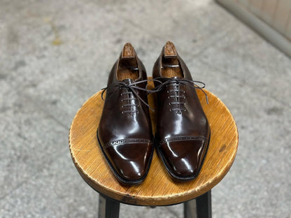 FORME - PREMIUM BROWN CAP TOE OXFORDS