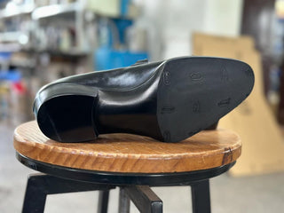BASILE FIDDLEBACK | BLACK HORSEBIT LOAFER