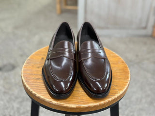 RONIN - BROWN SLEEK PENNY LOAFER
