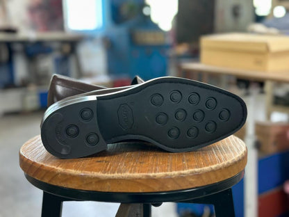 RONIN - BROWN SLEEK PENNY LOAFER