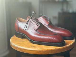 REGAL II - REDDISH SPLIT TOE DERBY LACEUP