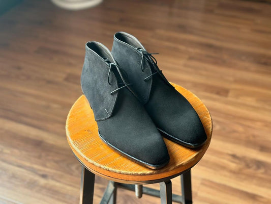 SHADOWWALK - BLACK CHUKKA BOOTS