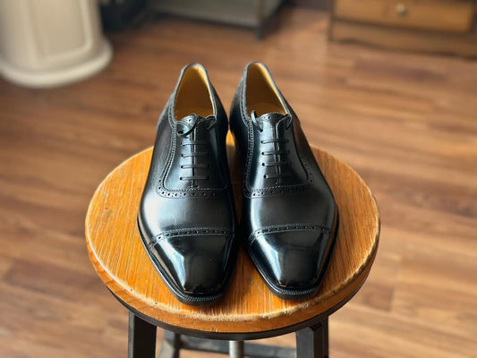 MAJESTIC - URBAN VIRTUOSO BLACK OXFORD LACEUP