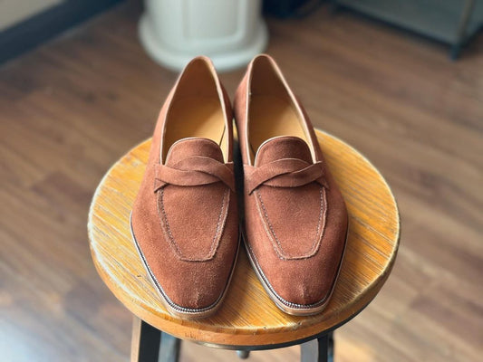 DARWIN - TAN SUEDE ELITE LOAFER