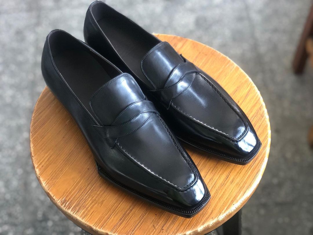 DARWIN - PREMIUM SQUARISH TOE PENNY LOAFER