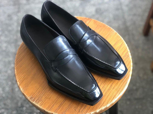 DARWIN - PREMIUM SQUARISH TOE PENNY LOAFER