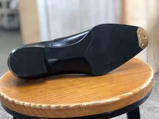 TITAN FIDDLEBACK | BLACK CAPTOE OXFORD