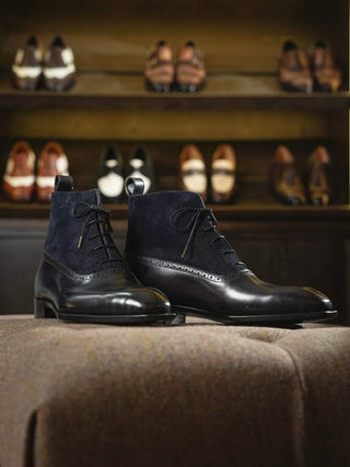 ZACHARY - BLACK LACES BOOTS