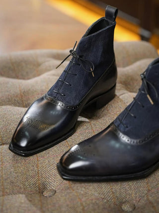 ZACHARY - BLACK LACES BOOTS