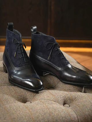 ZACHARY - BLACK LACES BOOTS