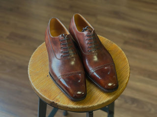 SYDNEY FIDDLEBACK | BROWN BALMORAL OXFORDS