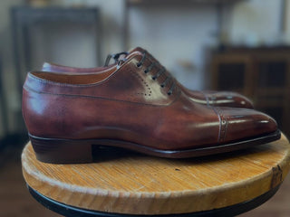 SYDNEY FIDDLEBACK | BROWN BALMORAL OXFORDS