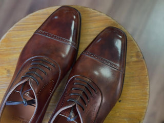 SYDNEY FIDDLEBACK | BROWN BALMORAL OXFORDS