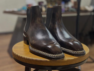 WALTER FIDDLEBACK | BROWN CHELSEA BOOTS