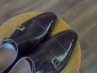 MARK FIDDLEBACK | RED BROWN DOUBLE MONK