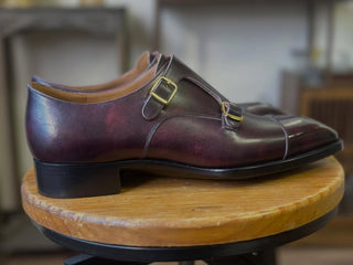 MARK FIDDLEBACK | RED BROWN DOUBLE MONK