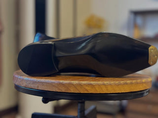 SCOTT FIDDLEBACK | BLACK SPLIT TOE LOAFER