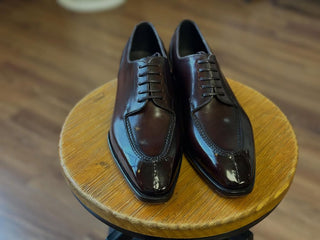 BLAKE FIDDLEBACK | DARK BROWN SPLIT TOE DERBY