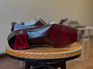 BLAKE FIDDLEBACK | DARK BROWN SPLIT TOE DERBY