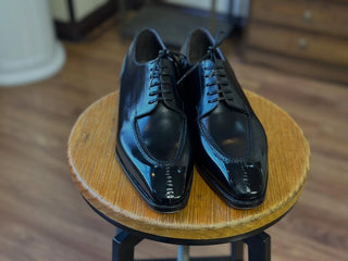 JORDAN FIDDLEBACK | BLACK SPLIT TOE DERBY