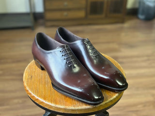 BAILEY - BROWN WHOLE CUT LACE-UPS
