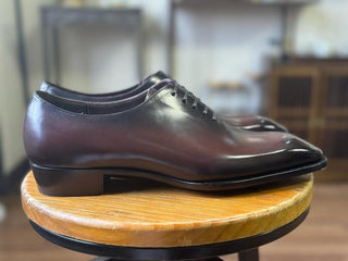 BAILEY - BROWN WHOLE CUT LACE-UPS