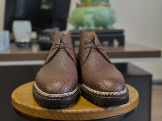 TILER - RED BROWN CHUKKA BOOTS