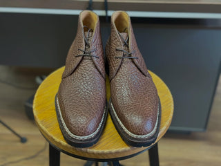 TILER - RED BROWN CHUKKA BOOTS