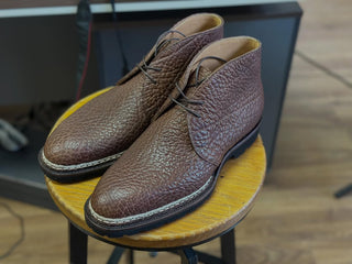 TILER - RED BROWN CHUKKA BOOTS