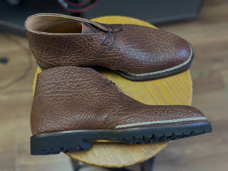 TILER - RED BROWN CHUKKA BOOTS