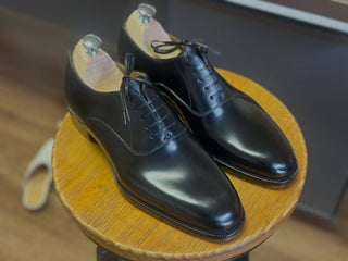 MONARCH 11 - BLACK CLASSIC LEATHER OXFORDS