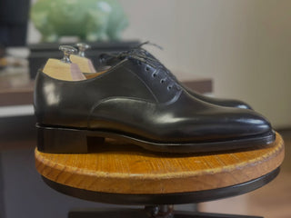 MONARCH 11 - BLACK CLASSIC LEATHER OXFORDS